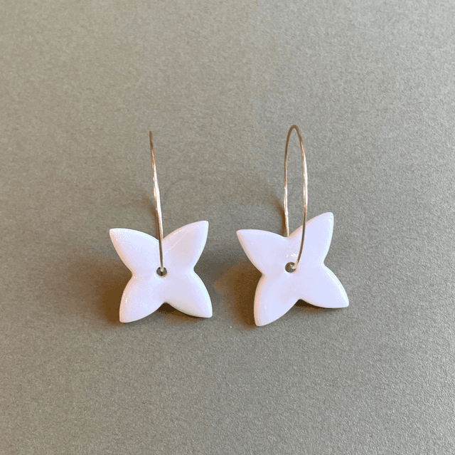 Boucles d’oreilles créoles | Étoile
